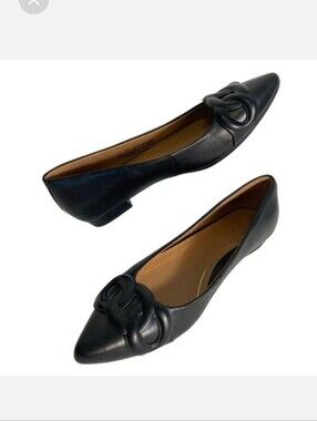 Vionic Women's Arielle Ballet Flat Black size 10